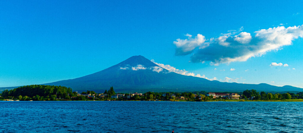 Mt Fuji from Lake Kawaguchi